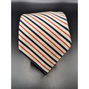 Vineyard Vines Red and Black Striped Tie 57 3/4" x 3 1/4"
